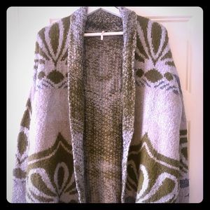 Free People oversized cardigan sweater